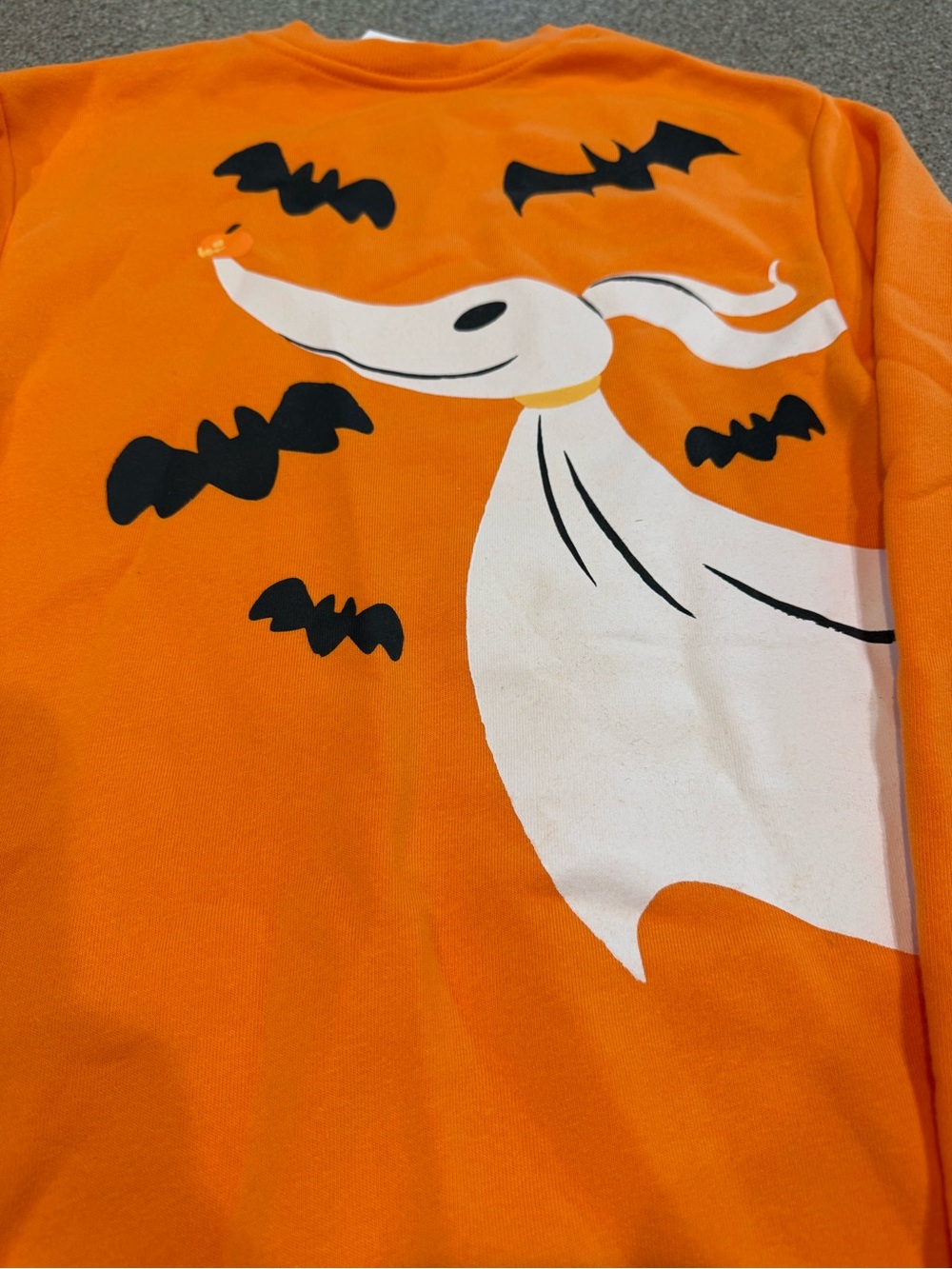 The Nightmare Before Christmas Jack Crewneck Fleece Sweatshirt, Size XS, NWT! - Picture 6 of 6